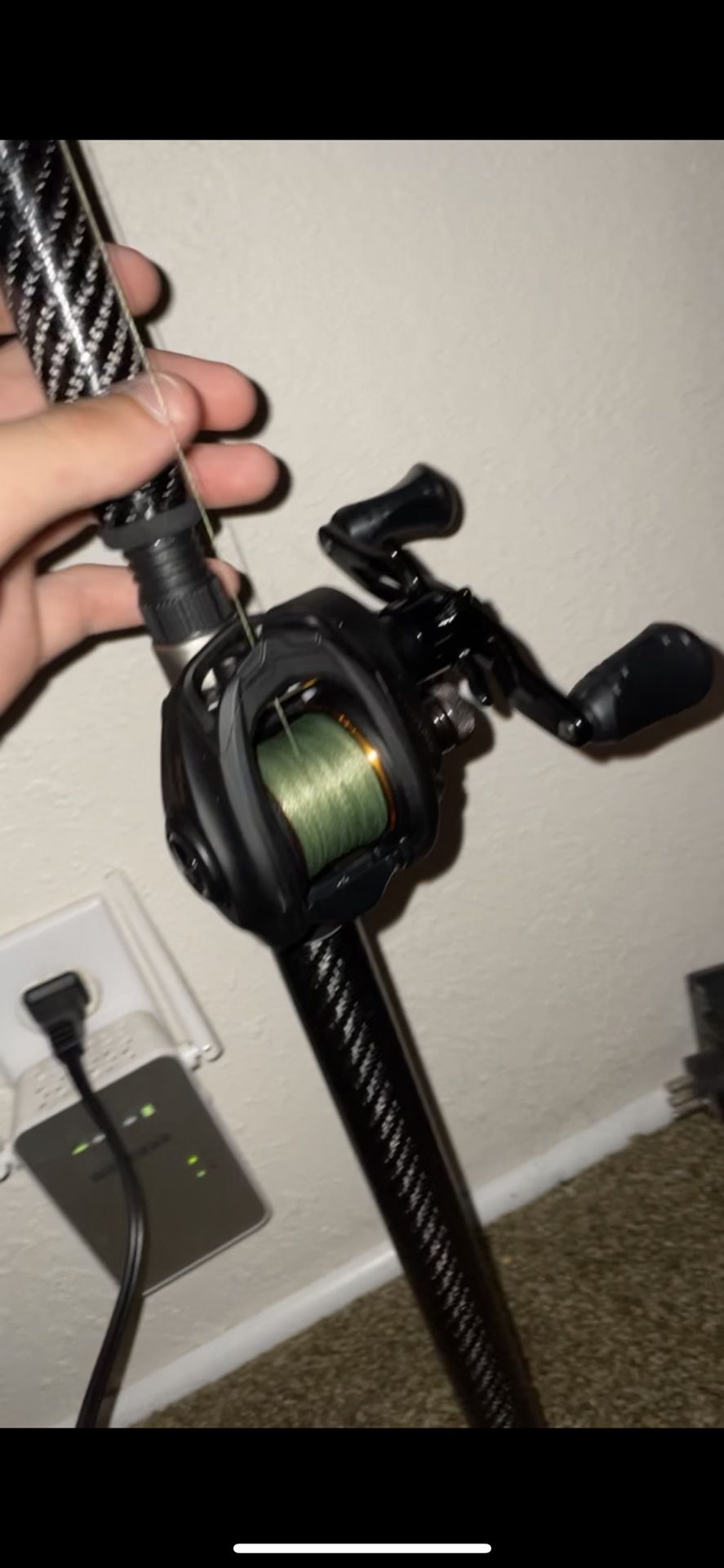 Penn Squall 300 Reel And 7’9 Lamiglass Rod
