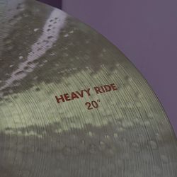 Paiste 2002 20” Heavy Ride