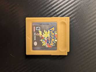 Pokémon Gold Version Game Boy Cartridge