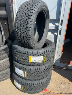 LT285/55R20 $650 CASH Set Of (4) New All Terrain A/T Tires Installed and Balanced