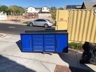 7’ work bench Solid unit paid $1500... make offer$&