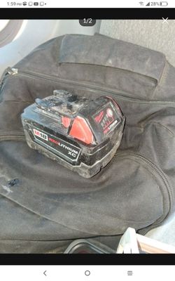Fat Milwaukee battery