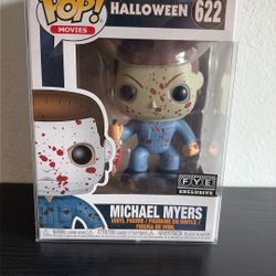 Funko POP Halloween Michael Myers #622 Blood Splatter FYE Exclusive 