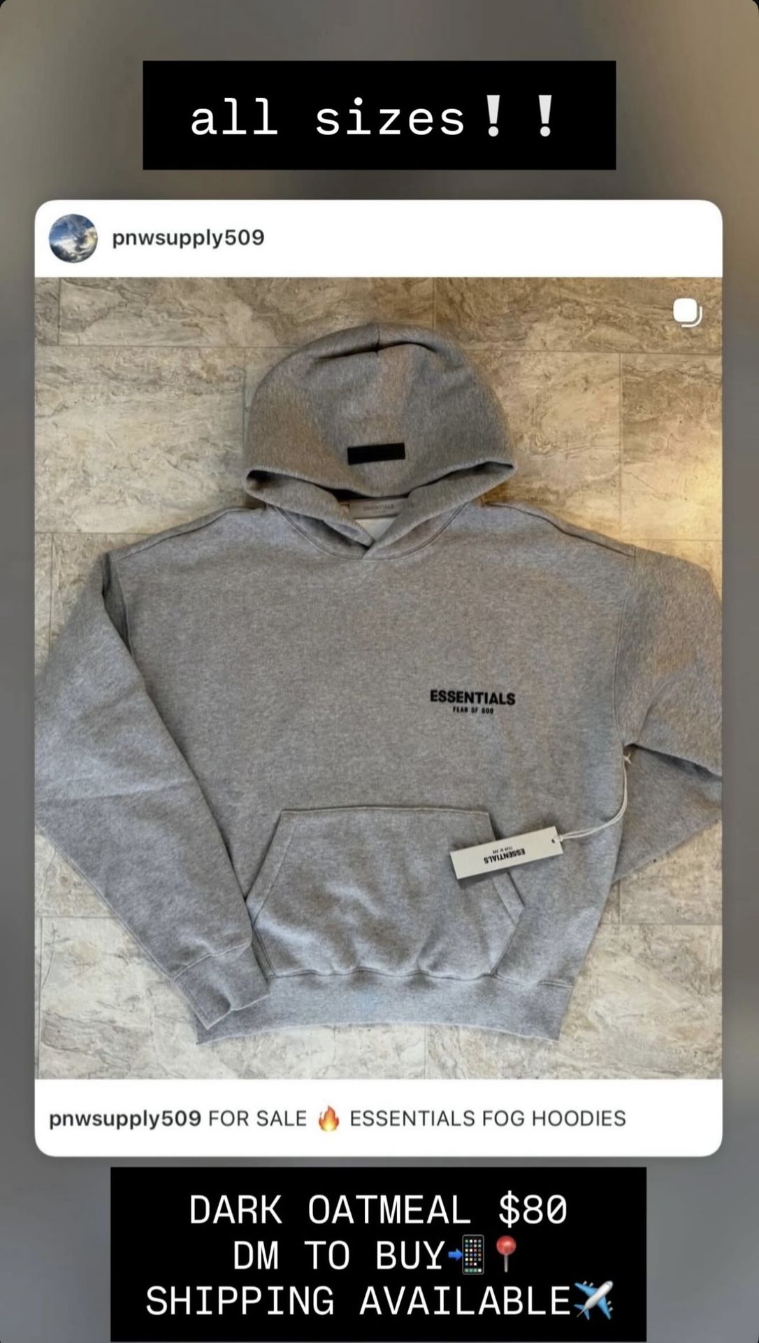 ESSENTIALS FEAR OF GOD