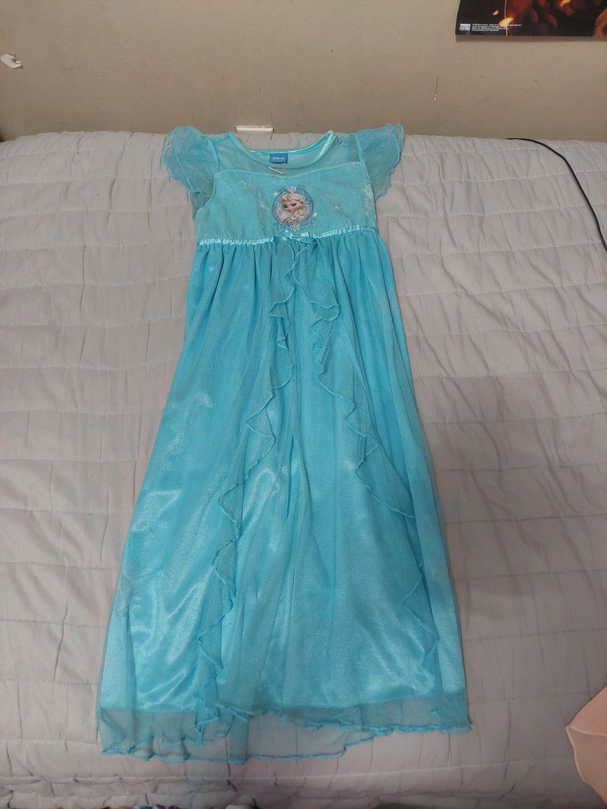 Elsa Dress Size 8(small Stains On Dress)