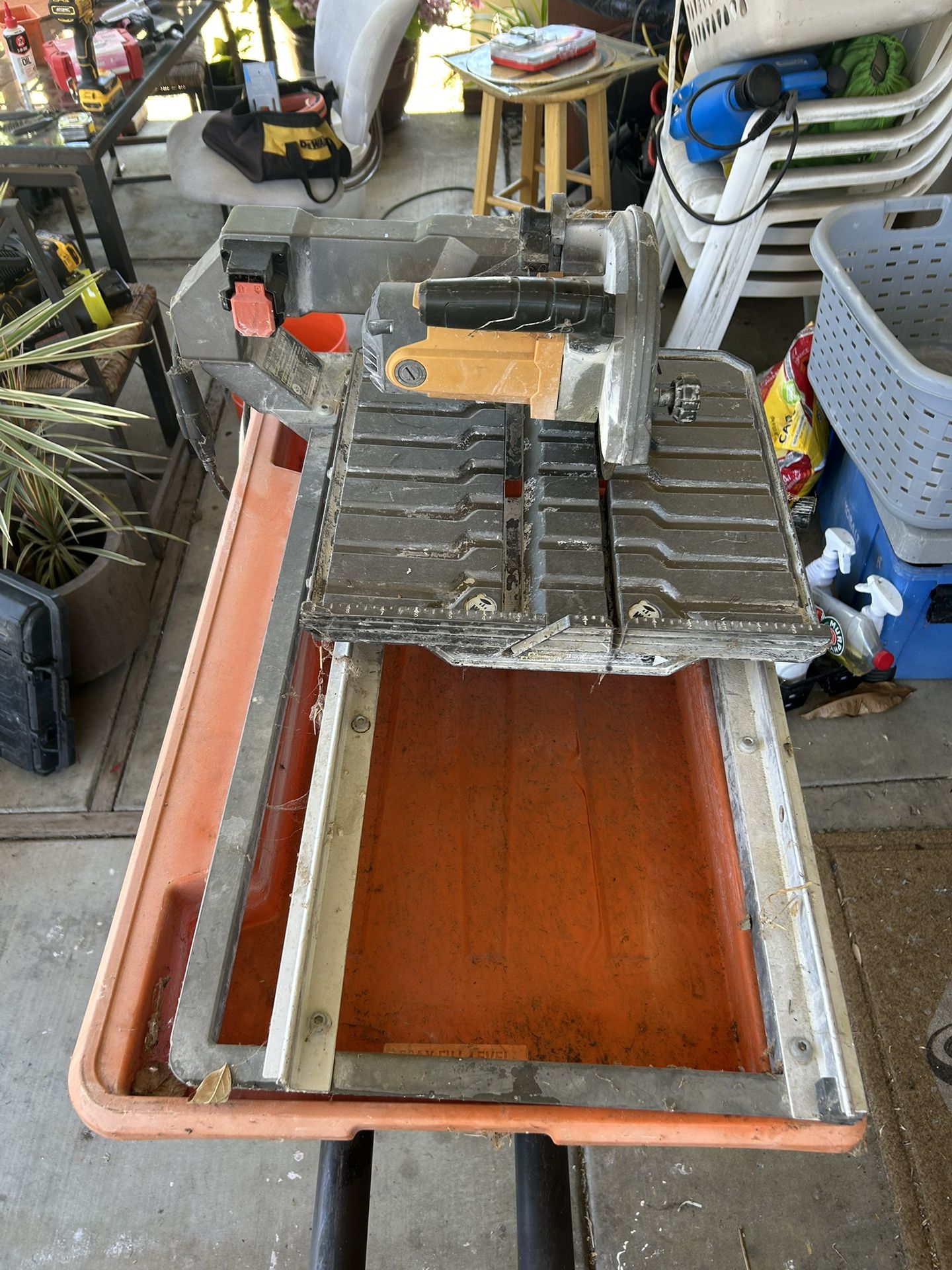 Tile Wet Saw With Stand