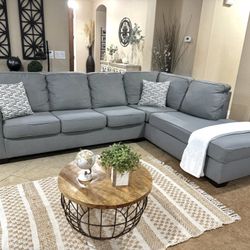 Grey Sectional Couch 