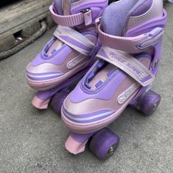 Adjustable Inline Skates for Teens/Youth Full Light Up Wheels Size:Medium 