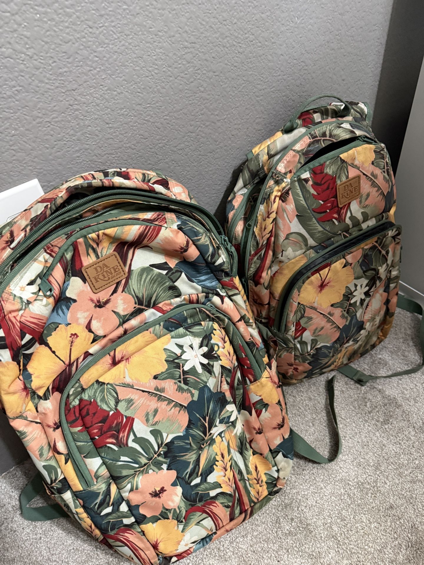 All 3 Da Kine Backpacks