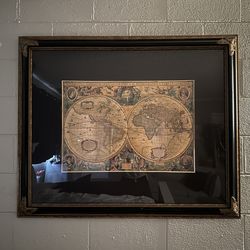 Old world map