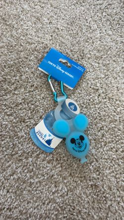 Tokyo Disneyland Balloon Water Bottle Keychain