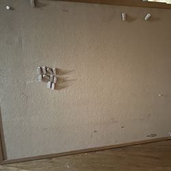 large cork board