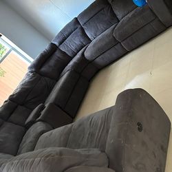 Big Macy's Furniture - Sectional - Couch