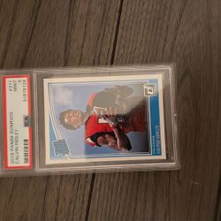 Calvin Ridley 2018 Panini Donruss, Psa Nine