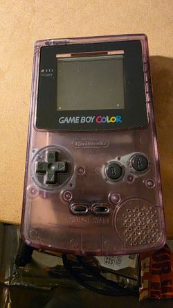 Gameboy color shell and screen