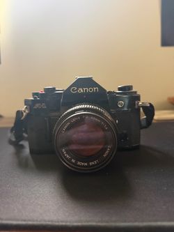 Canon A-1 with 50mm 1.4 FD Lens