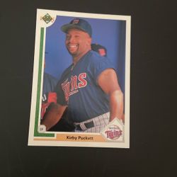 91 Upper Deck Kirby Pucket #544