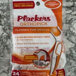 Plackers Orthopick Flossers for Braces – NEW 