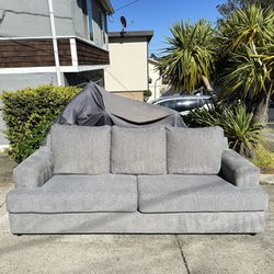 Gray Couch-FREE Delivery