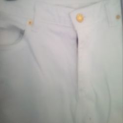 White Michael Kors Capris 