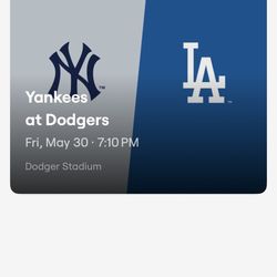 Yankees @ Dodgers Tickets
