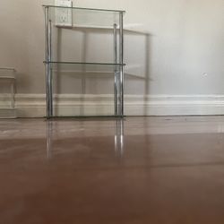 3-Tier Glass shelves