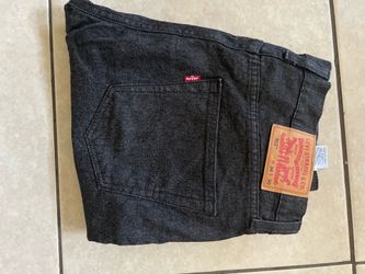 Levi's 512 Slim Taper fit jeans in black denim