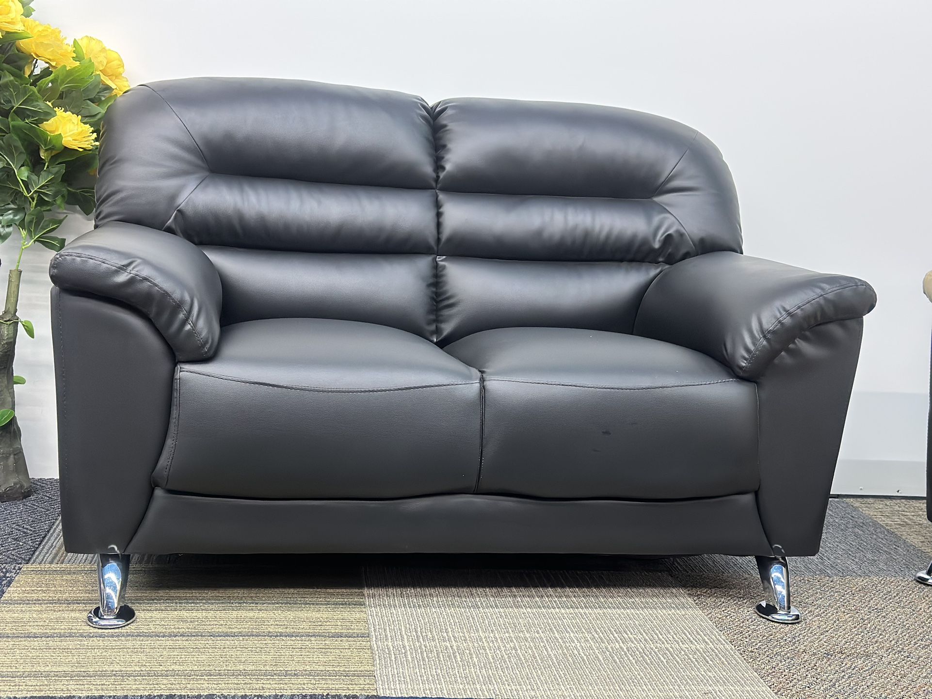 Black Loveseat