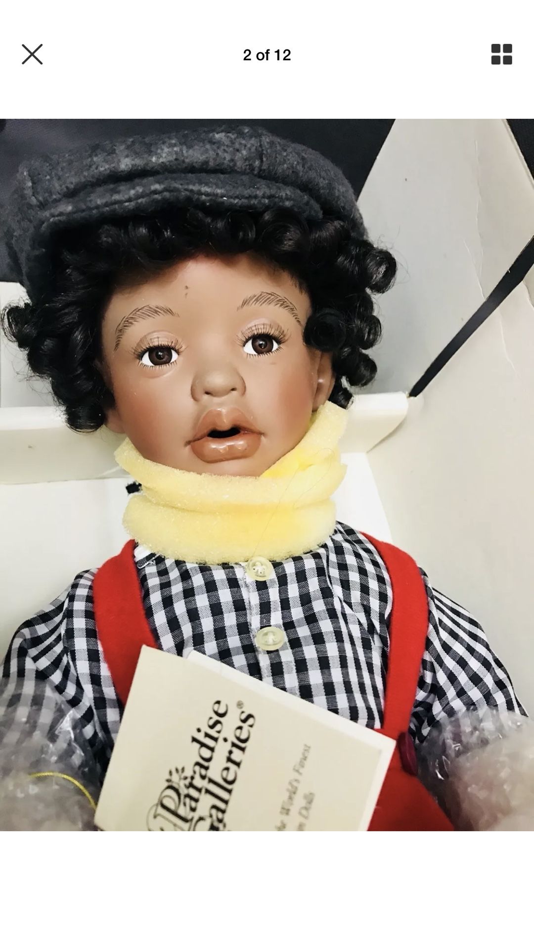 Paradise galleries Jesse soul kidz doll black African American