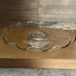 Glass Cake/Desert Stand