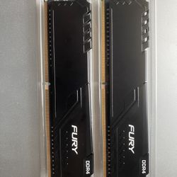 16GB DDR4 (2x8) Kingston Fury Ram Sticks- Alienware Compatible 