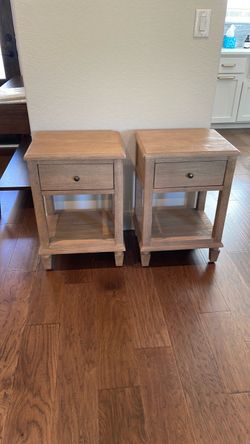 Pottery barn, side tables