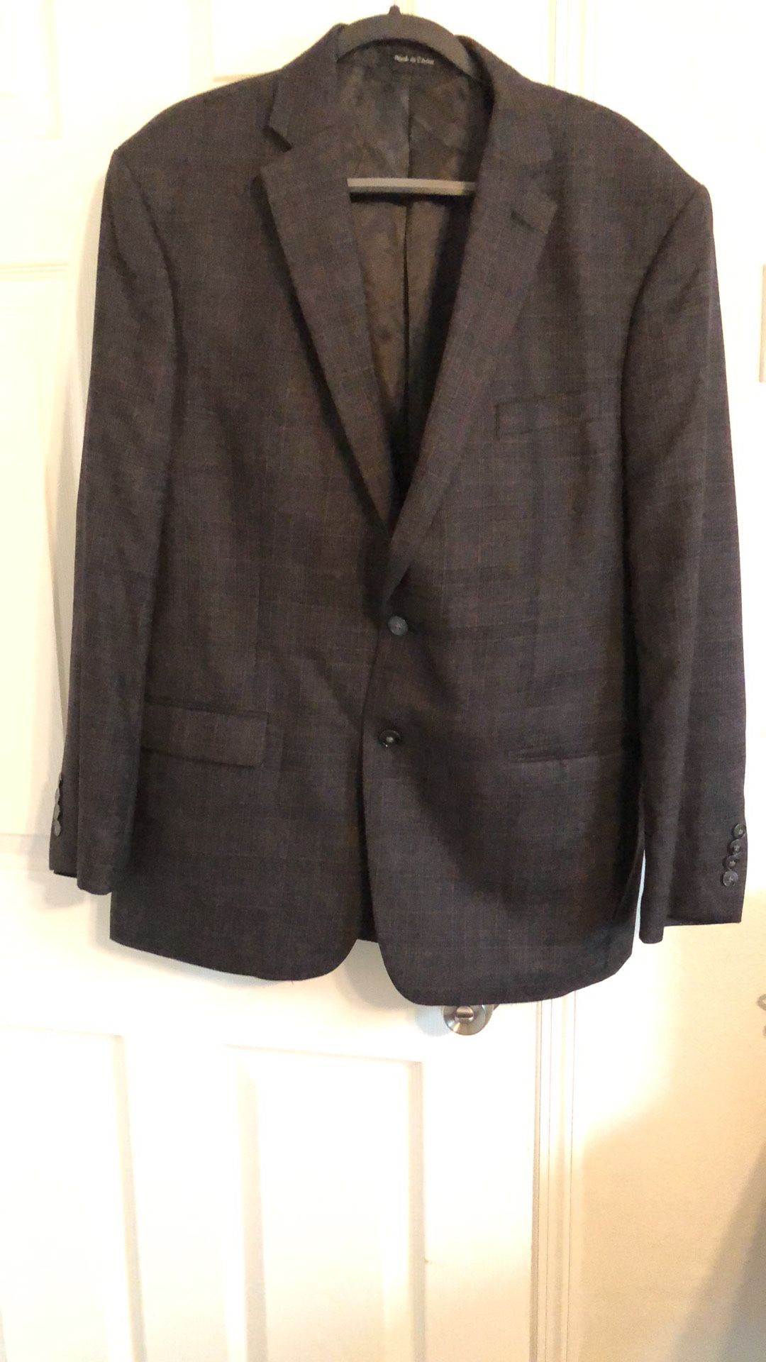 Men’s Calvin Klein Suit Jacket / Wool Blend Blazer