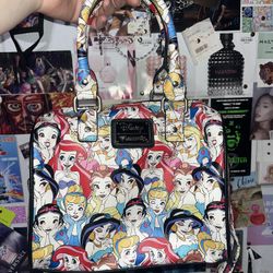 RARE* Disney Princess Loungefly Satchel, Unused