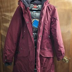 Brand New Columbia Icelandite Turbo Down OMNI-HEAT Jacket Size Medium