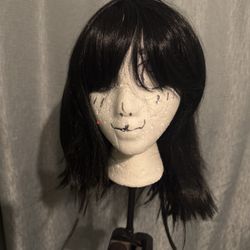 Black Length Wig