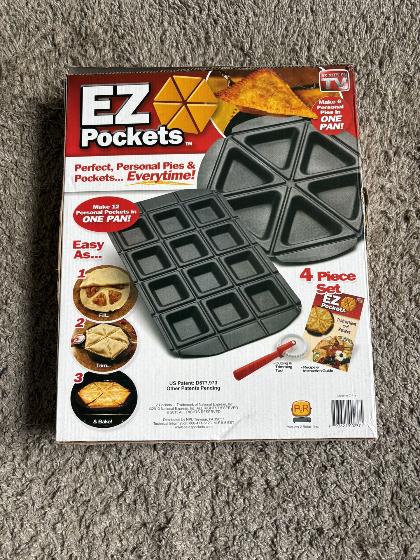 EZ Pockets Bake Pan