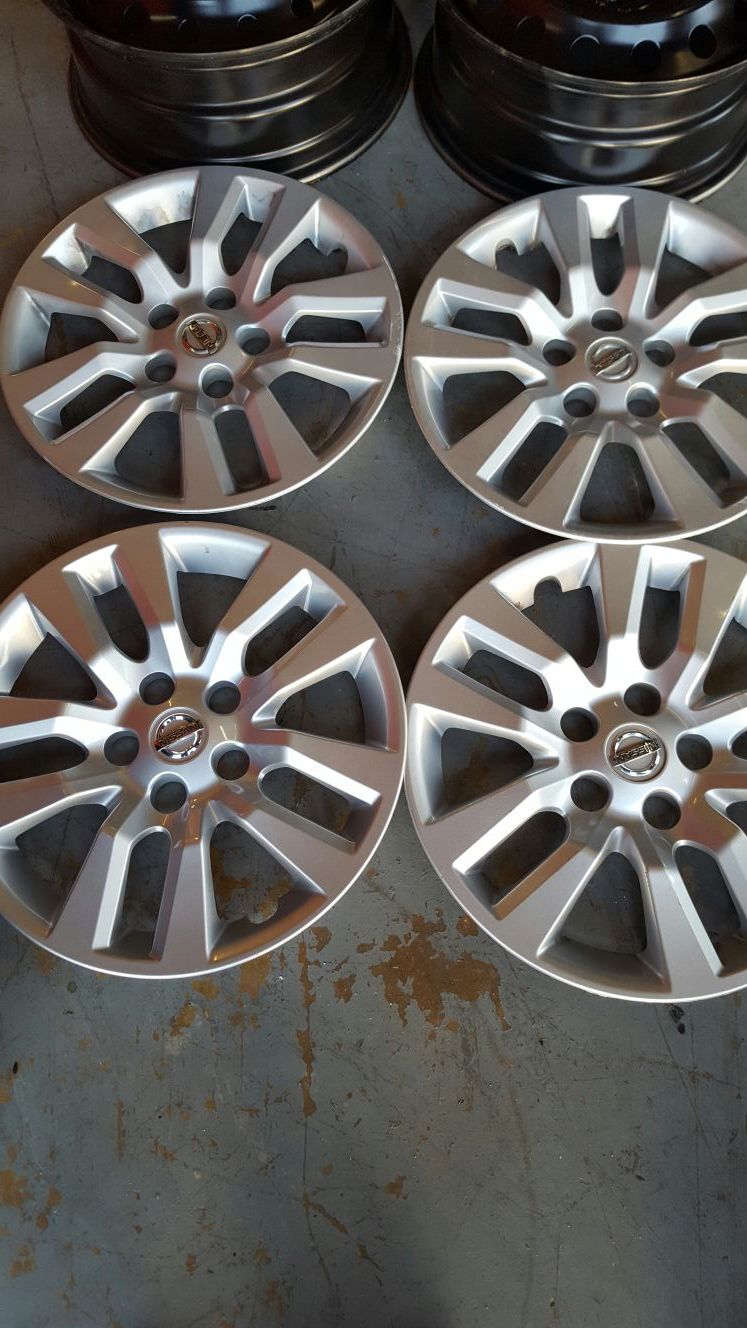 16" NISSAN ALTIMA HUBCAPS WHEEL COVERS 2013 2014 2015 2016.