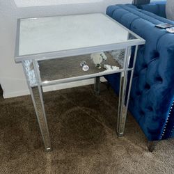 Mirror Side Table / Night Stand 