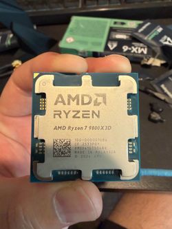 AMD  RYZEN 7 9800X3D 8-Core, 16-Thread Desktop CPU Processor