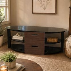 Modern Glass TV Stand
