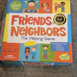 Friends and Neighbors: The Helping Game Emotional Development Cooperative Game for Kids