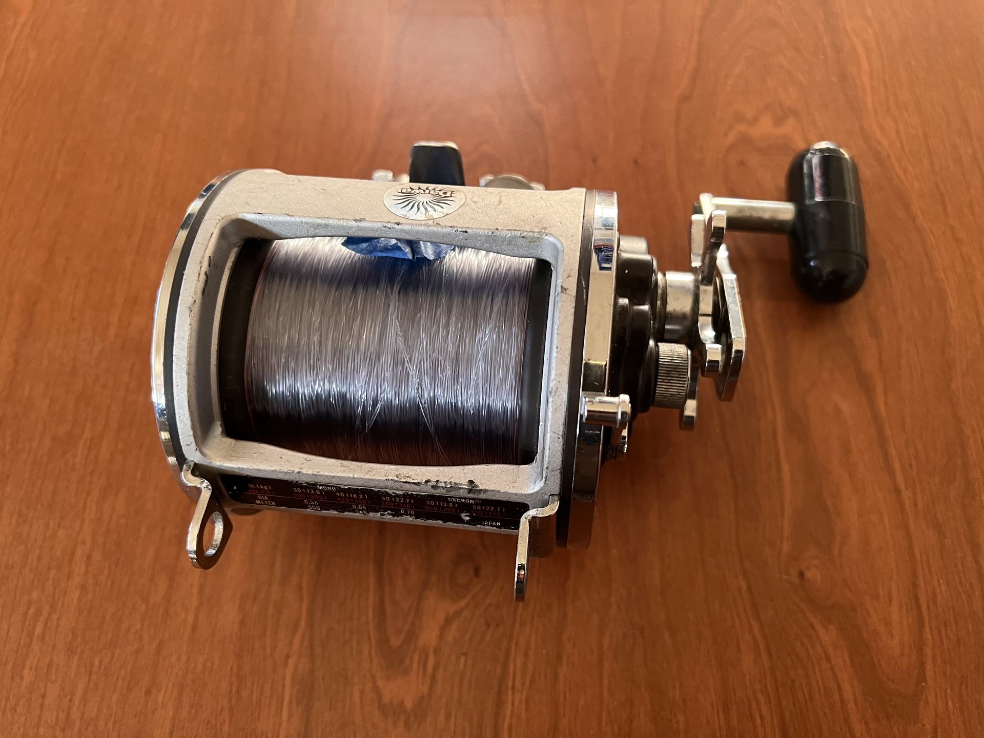daiwa 7450 hrl reel VINTAGE DAIWA 7450HRL SPINNING REEL~BALL BEARING~FISHING~FRESHWATER~ANGLER