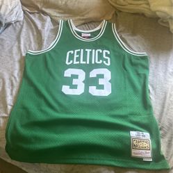 Larry Bird Hardwood Jersey 