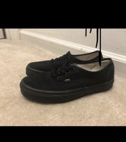 Black Vans !