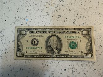 1990 $100 Bill in Circulated Condition