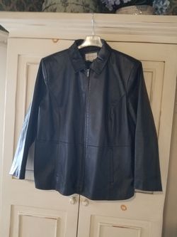 Womens Leather Jacket 2X