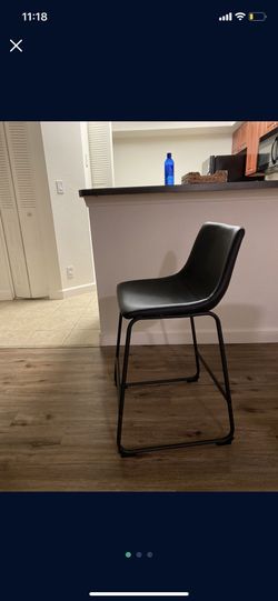 Ashley Furniture Black Counter Height Chairs