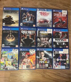 PS4 games