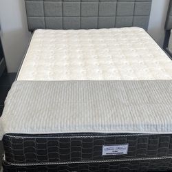 Queen Hybrid premium Mattress With Box Spring